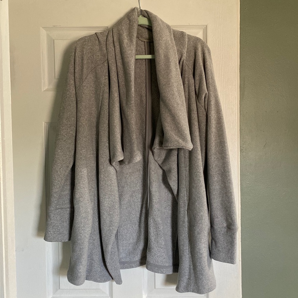 Athleta sweatshirt cardigan